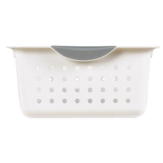 Sterilite 0.9 cu ft White Storage Bin 5 in. H X 10.75 in. W X 13.75 in. D Stackable