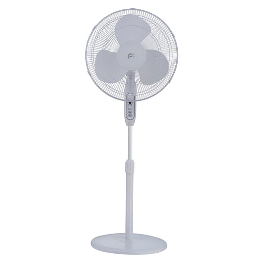 Perfect Aire 48.5 in. H X 16 in. D 3 speed Oscillating Pedestal Fan With Remote Remote Control