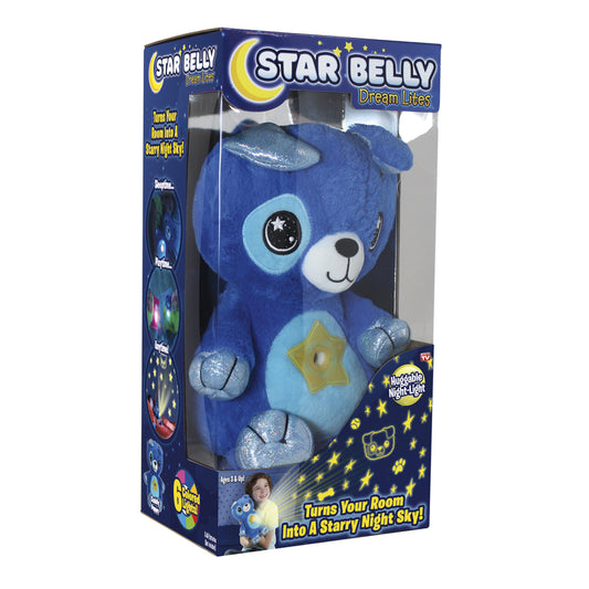 Star Belly Dream Lites Puppy Night Light Blue