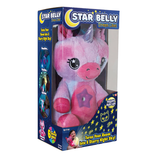 Star Belly Dream Lites Unicorn Night Light Pink/Purple