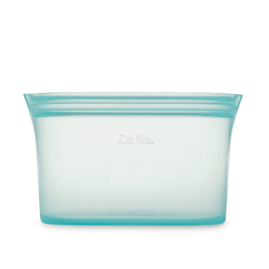 Zip Top 32 oz Teal Food Storage 1 pk
