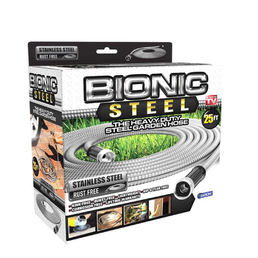 Bionic Steel Pro 5/8 in. D X 25 ft. L Heavy Duty Commercial Grade Garden Hose