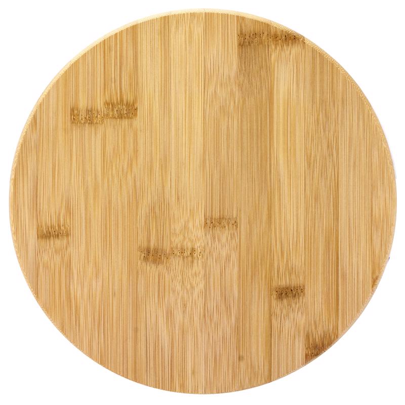Totally Bamboo TB Home Brown 1 in. H X 10 in. D Bamboo Lazy Susan