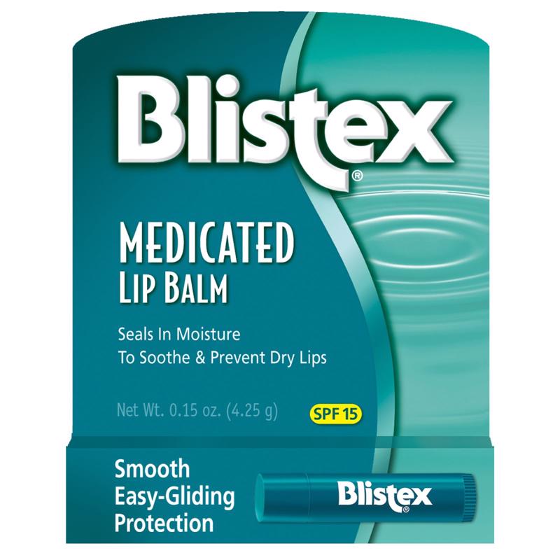 Blistex Unscented Scent Medicated Lip Balm 0.15 oz 1 pk