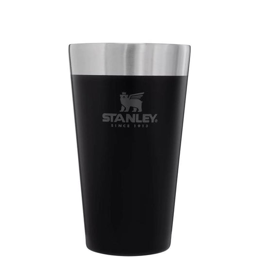 Stanley Adventure 16 oz Matte Black BPA Free Stackable Pint