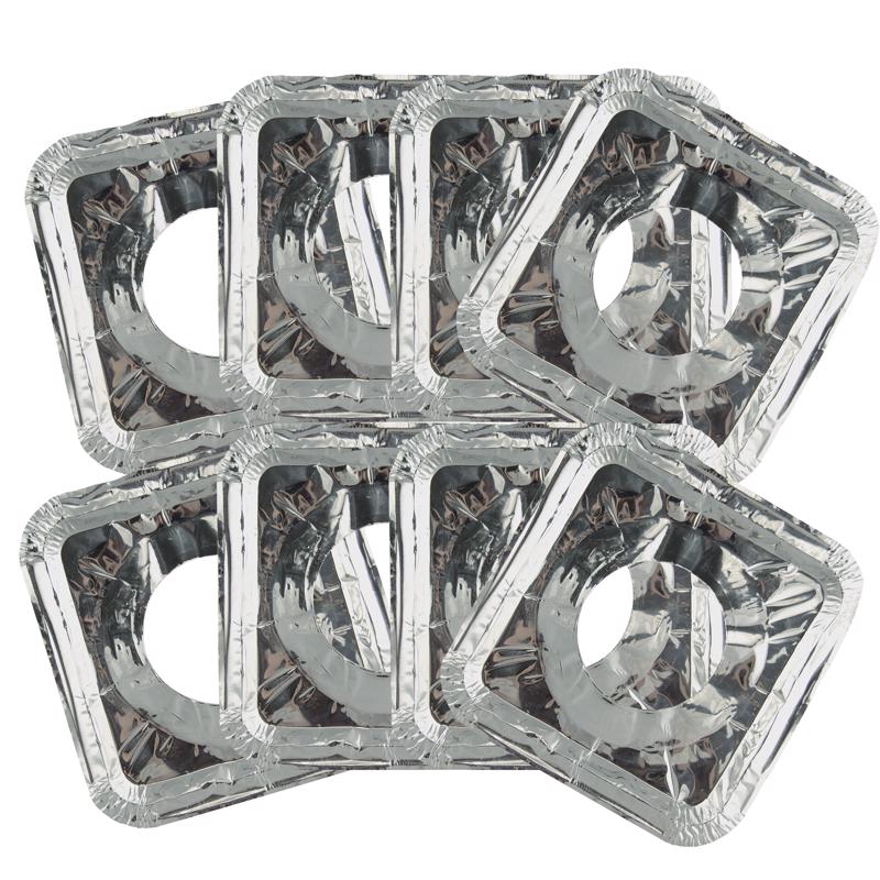 Range Kleen Silver Aluminum Foil Drip Pan Liners