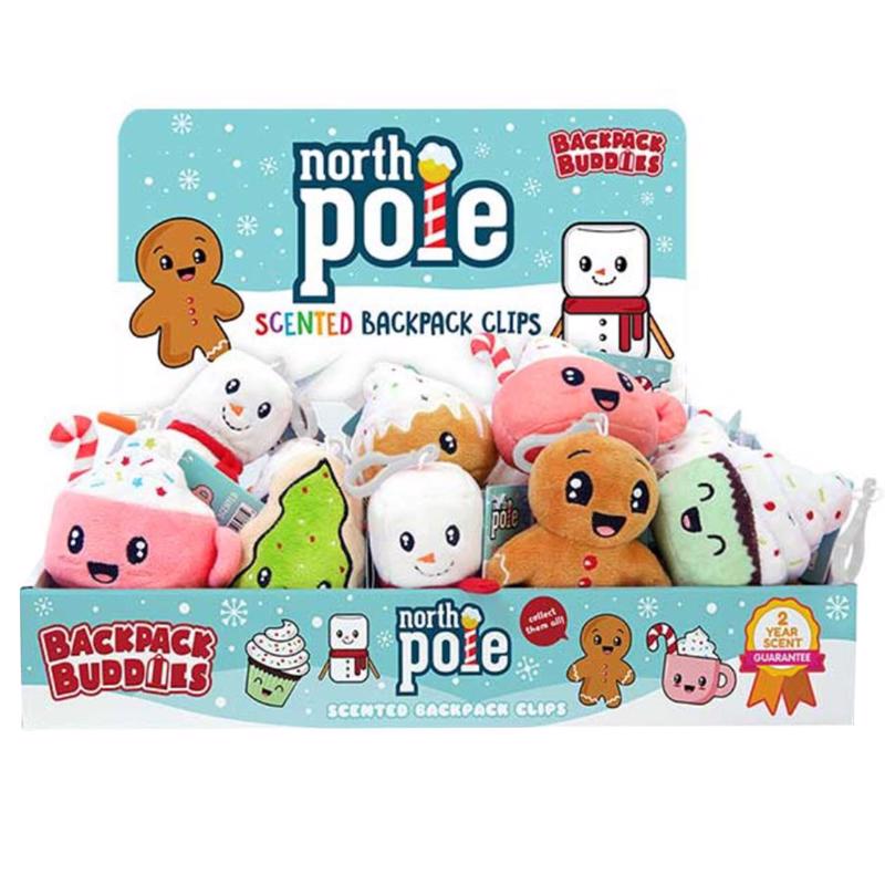 Scentco Backpack Buddies Scented Backpack Clip Assorted