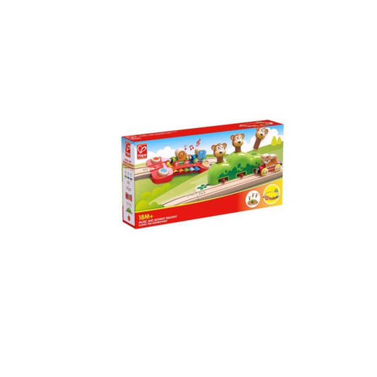 Hape Music/Monkey Train Set Assorted 19 pc