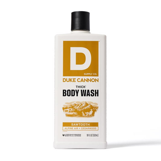 Duke Cannon Sawtooth Organic Alpine Air + Cedarwood Scent Body Wash 17.5 oz 1 pk