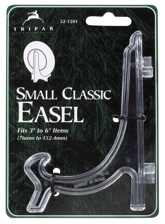 Tripar 6 in. Acrylic Plate Stand