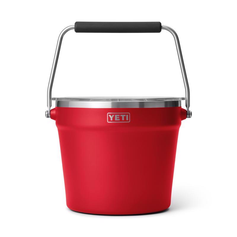 YETI Rambler 256 oz Rescue Red Stainless Steel Beverage Bucket