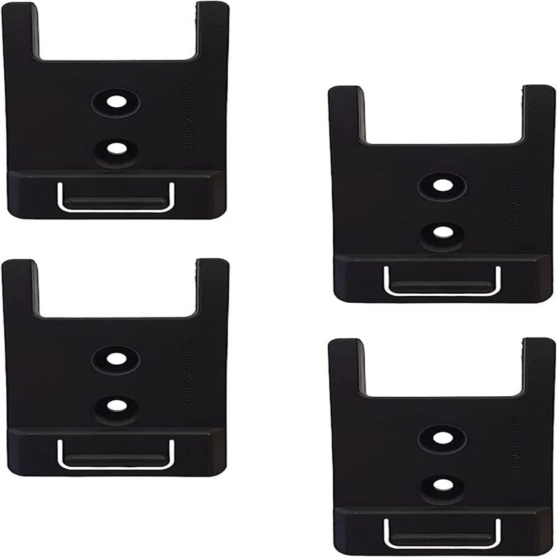 StealthMounts Tool Holders Compatible with Craftsman; Black ABS Tool Holder 4 pk