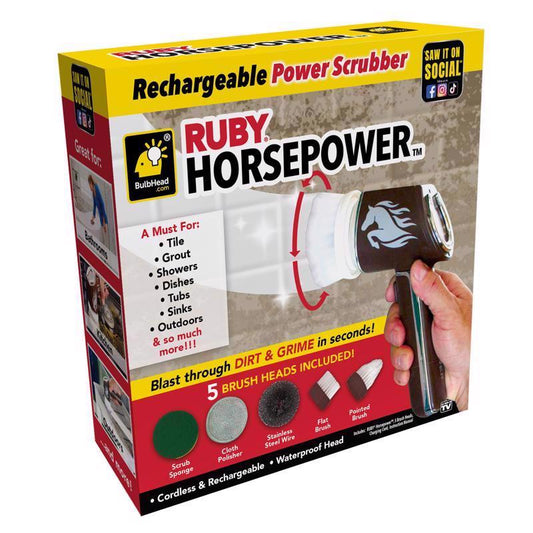 Ruby Horsepower As Seen On TV Power Scrubber 1 pk