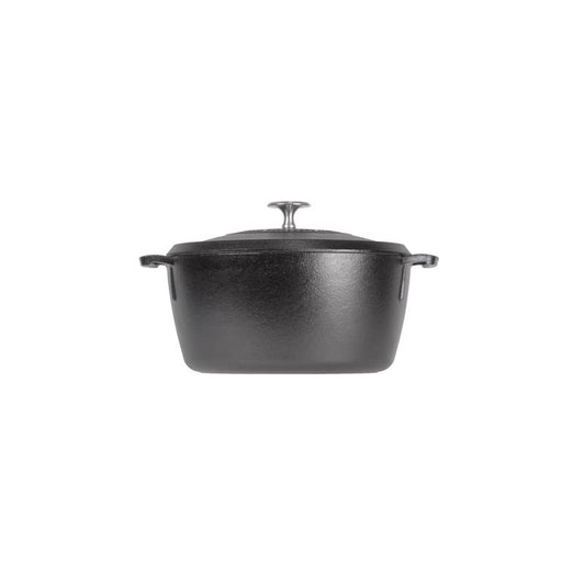 Lodge Blacklock Cast Iron Dutch Oven 5 in. 5.5 qt Black