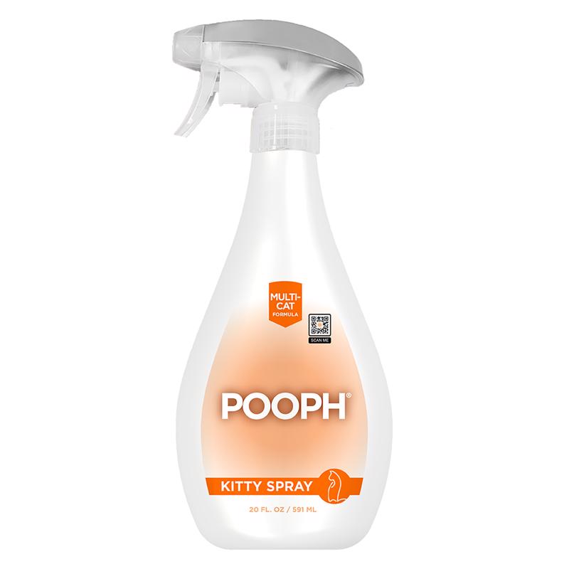 Pooph Kitty Litter Cat Liquid Litter Box Odor Destroyer 20 oz