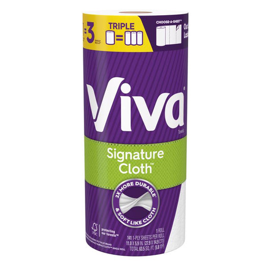 Viva Signature Cloth Paper Towels 141 sheet 1 ply 1 pk