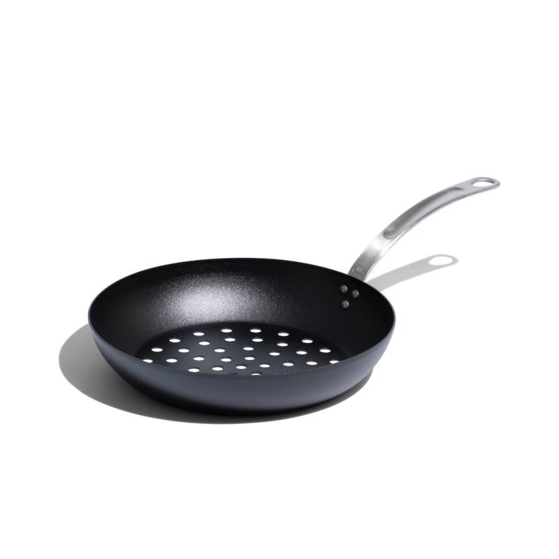 Made In Carbon Steel Grill Pan 12 in. Black