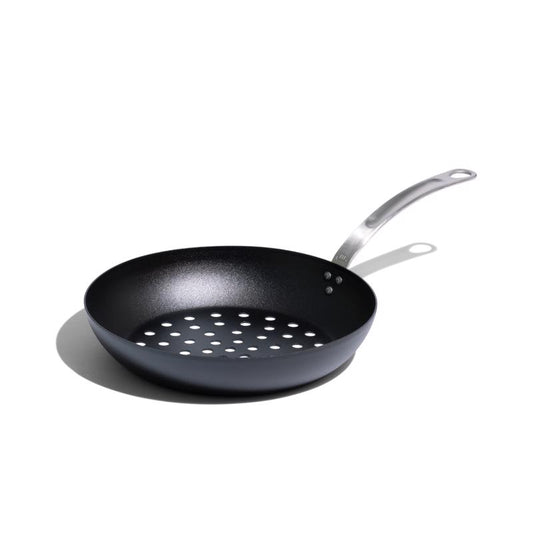 Made In Carbon Steel Grill Pan 12 in. Black