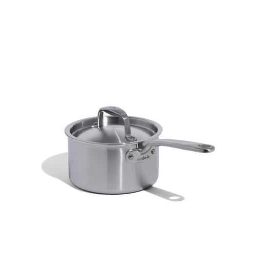 Made In Stainless Steel Saucepan 7 in. 2 qt Silver