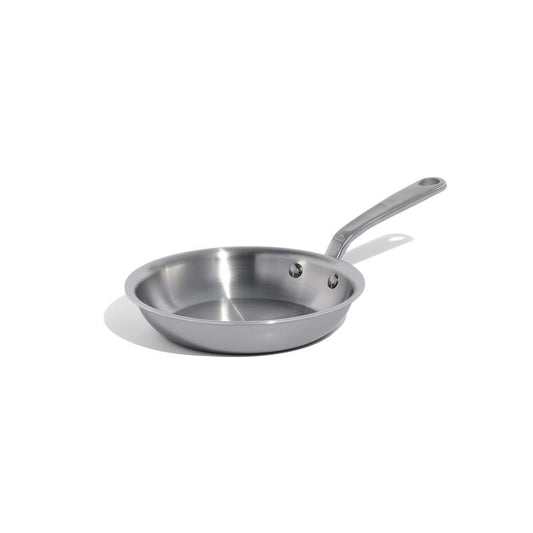 Made In Stainless Steel Fry Pan 8 in. Silver