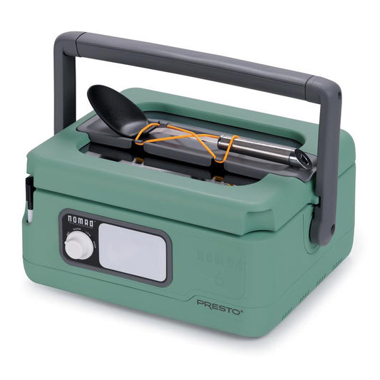 Presto Nomad 6 qt Green Aluminum Slow Cooker