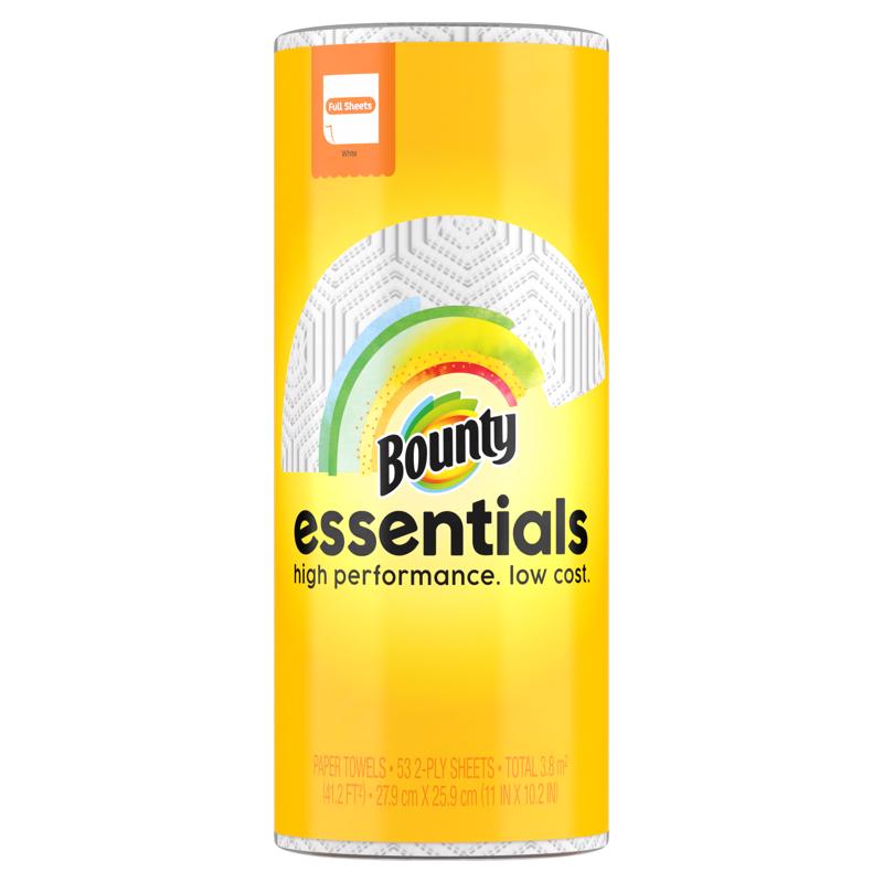 Bounty Essentials Paper Towels 53 sheet 1 ply 1 pk
