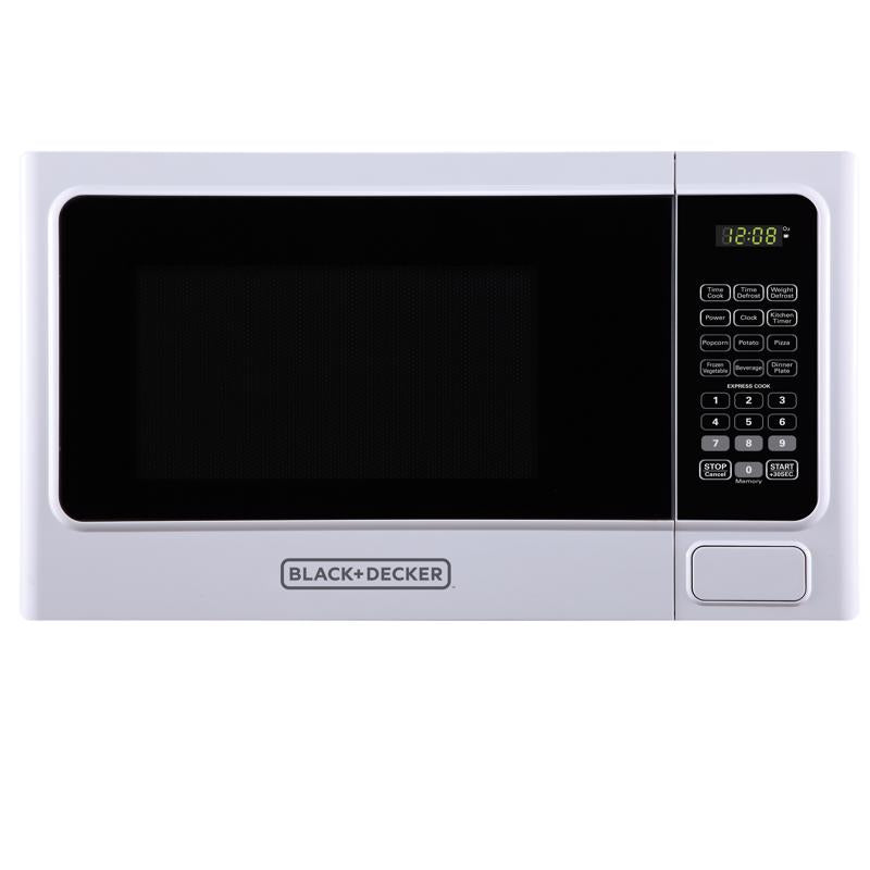 Black+Decker 1.1 cu ft White Microwave 1000 W