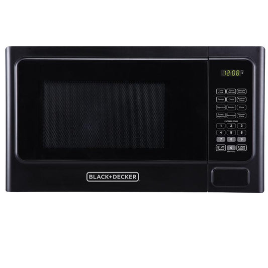 Black+Decker 1.3 cu ft Black Microwave 1000 W