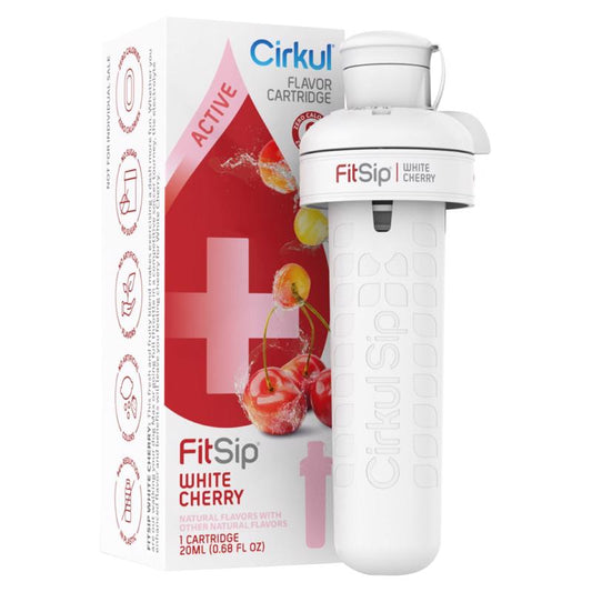 Cirkul FitSip White Cherry Flavor Cartridge 0.68 fl. oz.