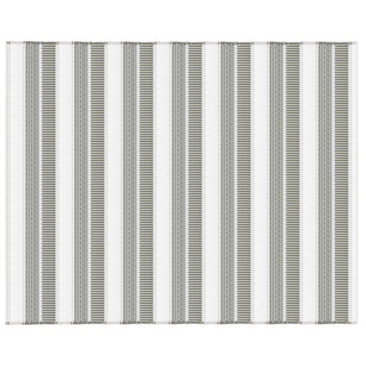 Vivsun Rugs 96 in. W X 120 in. L Neutral Stripe Polyester Accent Rug