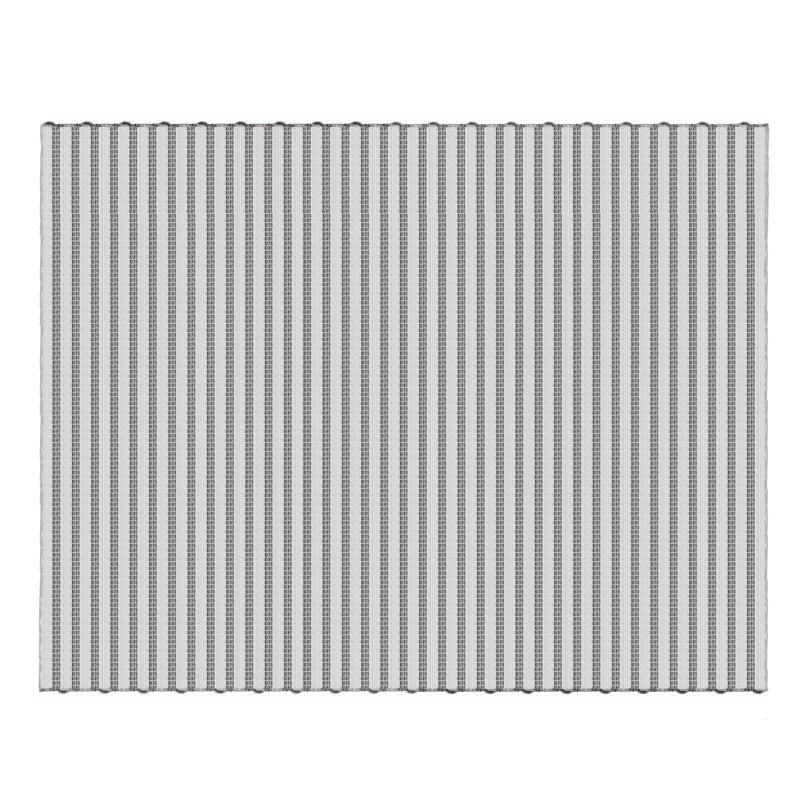 Vivsun Rugs 96 in. W X 120 in. L Multi-Color Stripe Polyester Accent Rug