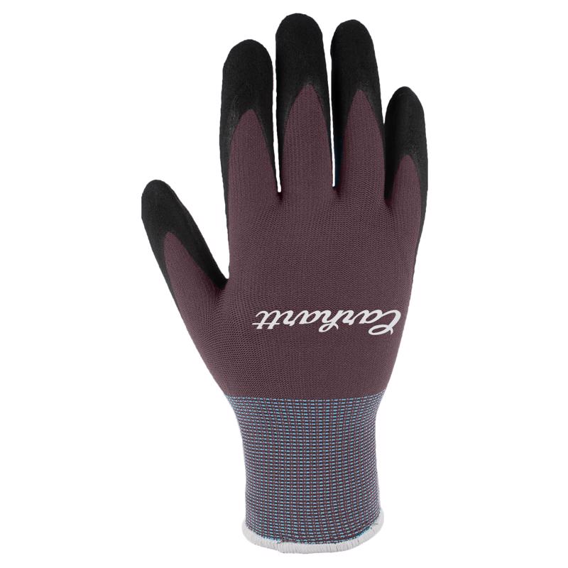 Carhartt Women's Indoor/Outdoor Grip Gloves Purple M 1 pair