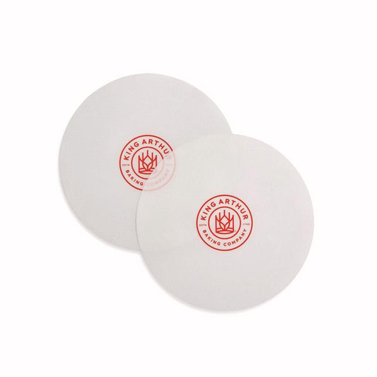 King Arthur Baking Company 8 in. Cake Pan Liners White 2 pc
