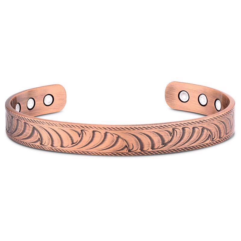 Montana Silversmiths Unisex Fearless Destiny Cuff Copper Bracelet One Size Fits Most