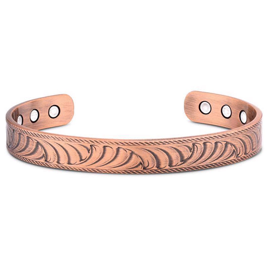 Montana Silversmiths Unisex Fearless Destiny Cuff Copper Bracelet One Size Fits Most