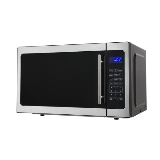 Avanti 1.5 cu ft Silver Microwave 1000 W
