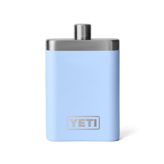 YETI 7 oz Big Sky Blue Stainless Steel Flask