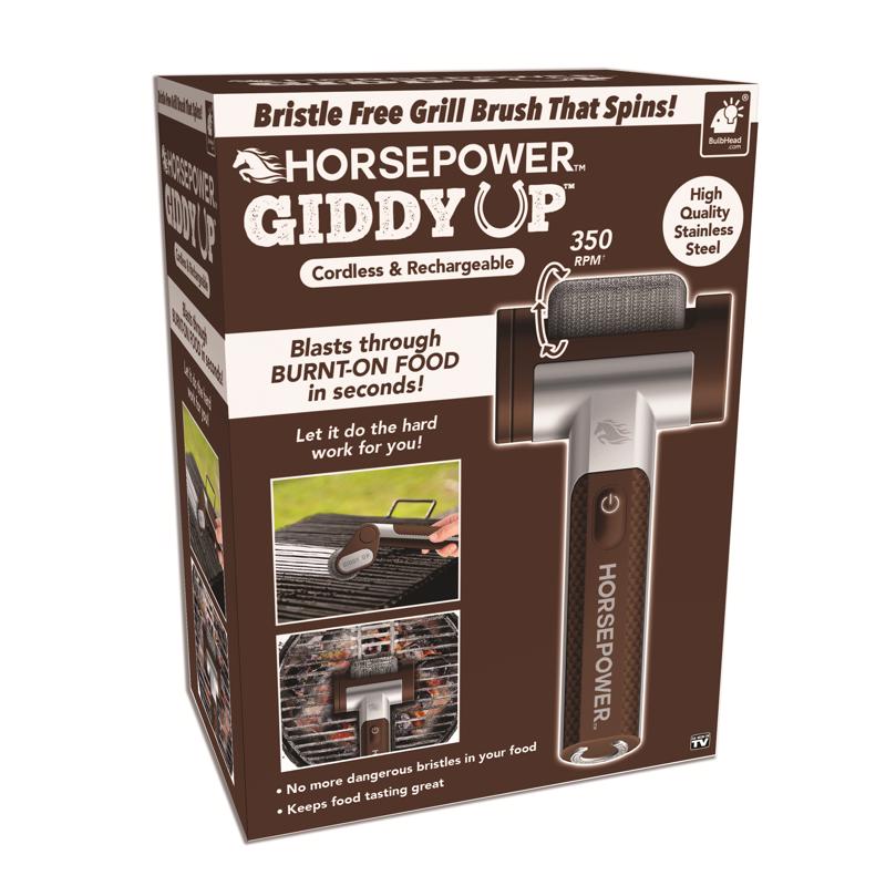 Horsepower As Seen On TV Grill Brush Stainless Steel 1 pk
