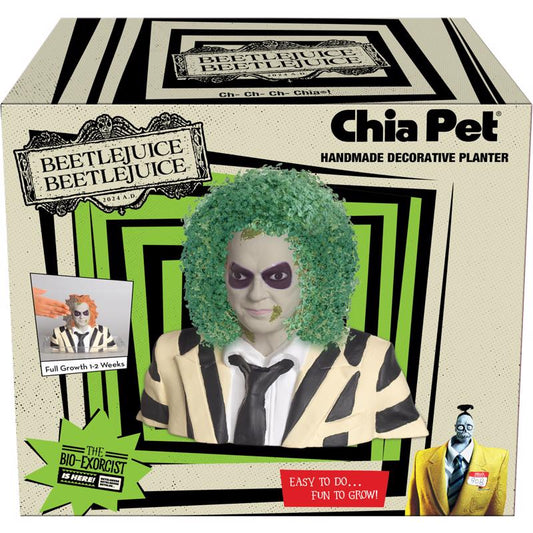 Chia Pet Beetlejuice Decorative Planter Clay 1 pk