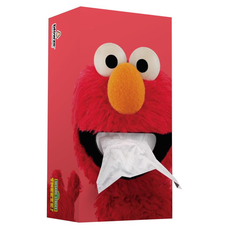 Blowze Tissues Sesame Street 124 ct Facial Tissue