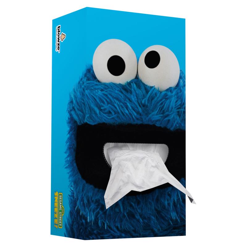 Blowze Tissues Sesame Street 124 ct Facial Tissue