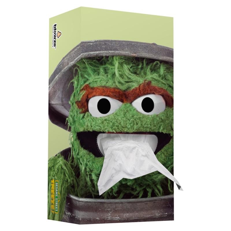 Blowze Tissues Sesame Street 124 ct Facial Tissue