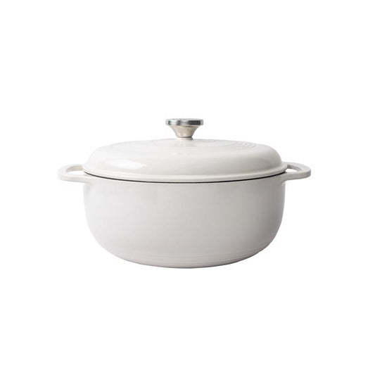 Lodge Cast Iron Dutch Oven 7 in. 6 qt Oyster