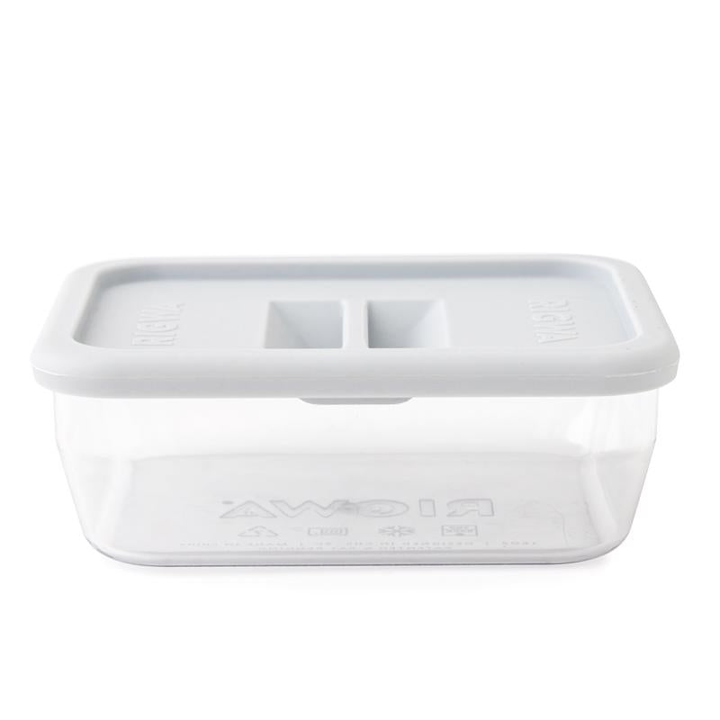 Rigwa Life 16 oz Clear Food Storage Container Set 2 pk