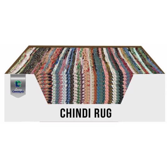 Living Concepts 20 in. L X 30 in. W Multicolored Cotton/Polyester Bath Rug