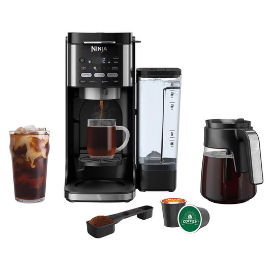 Ninja 12 cups Black/Silver Cold Brew/Hot Coffee Maker