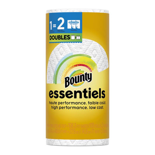 Bounty Essentials Paper Towels 108 sheet 2 ply 1 pk