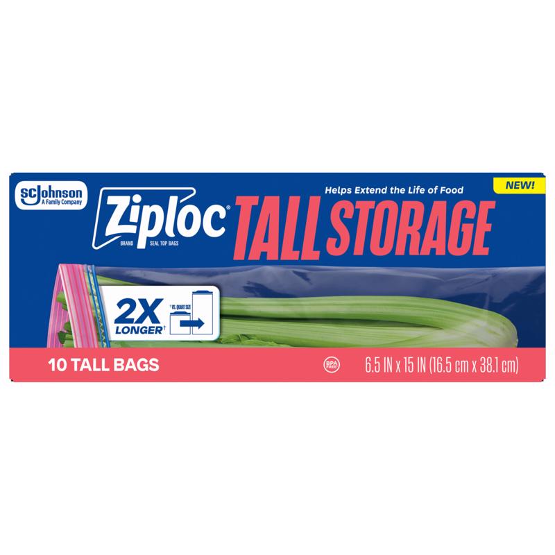 Ziploc Tall Storage Bag 1 pk