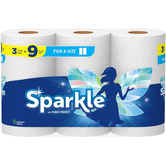 Sparkle Paper Towels 165 sheet 2 ply 1 pk
