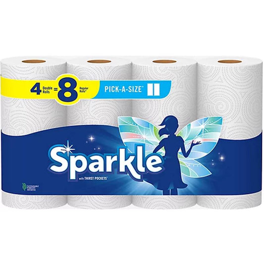 Sparkle Paper Towels 110 sheet 2 ply 1 pk
